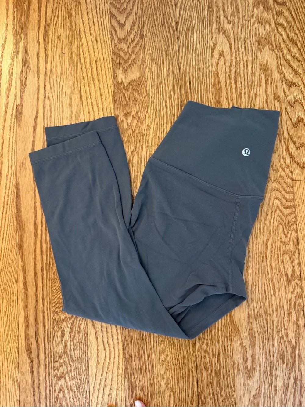 Cropped Gray Lululemon Leggings